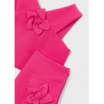 Mayoral Σετ βερμουδα κρεπ λουλουδια κοκκινο 26-03948-094 3948