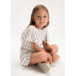 Mayoral Σετ φουστα ριγε μπεζ 26-03949-024 3949