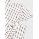 Mayoral Σετ φουστα ριγε μπεζ 26-03949-024 3949