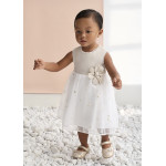 Abel and Lula Φορεμα λινο συνδυασμενο σαμπανιζε 26-05001-002 5001