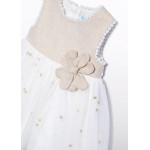 Abel and Lula Φορεμα λινο συνδυασμενο σαμπανιζε 26-05001-002 5001