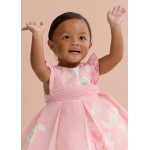 Abel and Lula Φορεμα λινο σταμπωτο ροζ 26-05007-006 5007