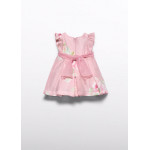 Abel and Lula Φορεμα λινο σταμπωτο ροζ 26-05007-006 5007