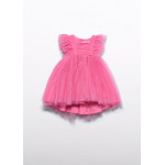 Abel and Lula Φορεμα τουλι βολαν ροζ 26-05012-090 5012