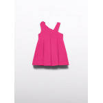 Abel and Lula Φορεμα κρεπ ασυμμετρο φουξια 26-05018-014 5018