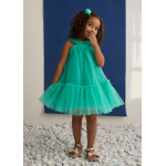 Abel and Lula Φορεμα τουλι βολαν πετρολ 26-05036-064 5036