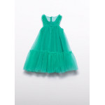 Abel and Lula Φορεμα τουλι βολαν πετρολ 26-05036-064 5036