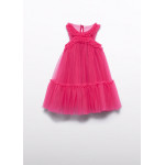 Abel and Lula Φορεμα τουλι βολαν φουξια 26-05036-065 5036