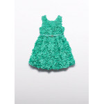 Abel and Lula Φορεμα φουσκωτο λουλουδια 3d γαλαζιο 26-05038-009 5038