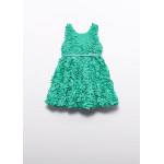Abel and Lula Φορεμα φουσκωτο λουλουδια 3d γαλαζιο 26-05038-009 5038