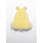 Abel and Lula Φορεμα τουλι βολαν κιτρινο 26-05039-068 5039