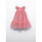 Abel and Lula Φορεμα τουλι βολαν ορχιδεα 26-05039-069 5039