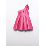 Abel and Lula Φορεμα μικαδο ασυμμετρο ροζ 26-05045-080 5045