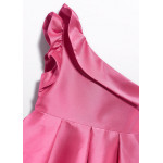 Abel and Lula Φορεμα μικαδο ασυμμετρο ροζ 26-05045-080 5045