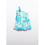 Abel and Lula Φορεμα γαζα σταμπωτη τυρκουαζ 26-05046-003 5046