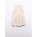 Abel and Lula Παντελονι μακρυ φαρδυ πιετες κρεμ 26-05279-004 5279