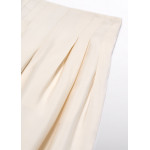 Abel and Lula Παντελονι μακρυ φαρδυ πιετες κρεμ 26-05279-004 5279