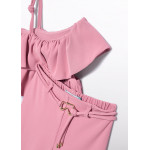 Abel and Lula Σετ παντελονι μακρυ κρεπ ορχιδεα 26-05283-026 5283