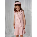 Abel and Lula Κοστουμι βερμουδα κρεπ ροζ 26-05287-040 5287