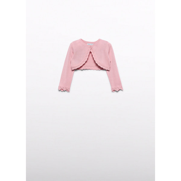 Abel and Lula Μπολερο πλεκτο ροζ 26-05301-028 5301