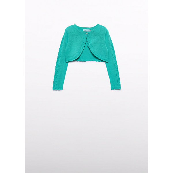 Abel and Lula Μπολερο πλεκτο πετρολ 26-05304-048 5304