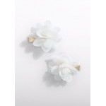 Abel and Lula Σετ τσιμπιδακια λουλουδι τουλ κρεμ 26-05467-062 5467