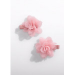 Abel and Lula Σετ τσιμπιδακια λουλουδι τουλ ροζ 26-05467-064 5467