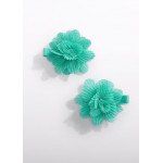 Abel and Lula Σετ τσιμπιδακια λουλουδι τουλ πετρολ 26-05467-066 5467