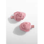 Abel and Lula Σετ τσιμπιδακια λουλουδι γαζα ροζ 26-05469-078 5469
