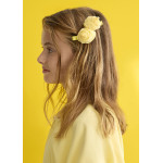 Abel and Lula Σετ τσιμπιδακια λουλουδι γαζα κιτρινο 26-05469-080 5469