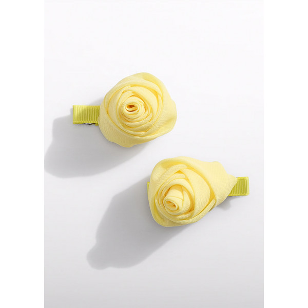 Abel and Lula Σετ τσιμπιδακια λουλουδι γαζα κιτρινο 26-05469-080 5469