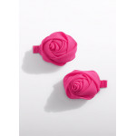 Abel and Lula Σετ τσιμπιδακια λουλουδι γαζα φουξια 26-05469-081 5469