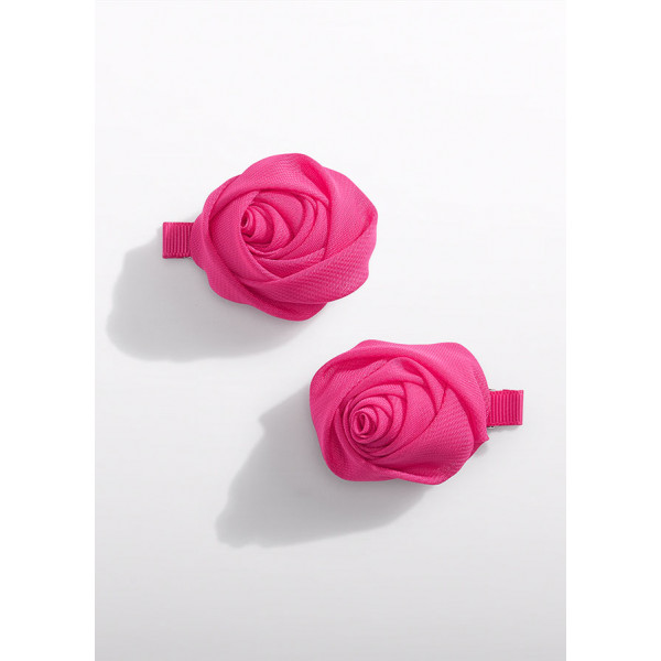 Abel and Lula Σετ τσιμπιδακια λουλουδι γαζα φουξια 26-05469-081 5469