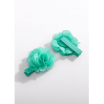 Abel and Lula Σετ τσιμπιδακια λουλουδι γαζα γαλαζιο 26-05470-050 5470