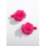 Abel and Lula Σετ τσιμπιδακια λουλουδι γαζα φουξια 26-05470-051 5470