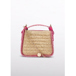 Abel and Lula Τσαντα πλεξη κοχυλι φουξια 26-05484-016 5484