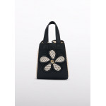 Abel and Lula Τσαντα ραφ λεπτομερεια λουλου μαυρο 26-05485-001 5485