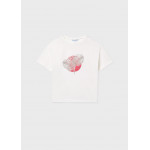 Mayoral Μπλουζα κοντομανικη σχεδιο εκρου 26-06005-090 6005