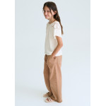 Mayoral Μπλουζα κοντομανικη γκοφρε μπεζ 26-06006-089 6006