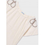 Mayoral Μπλουζα κοντομανικη γκοφρε μπεζ 26-06006-089 6006