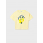 Mayoral Μπλουζα κοντομανικη σχεδιο βανιλια 26-06009-093 6009