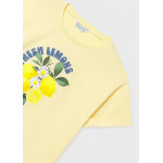 Mayoral Μπλουζα κοντομανικη σχεδιο βανιλια 26-06009-093 6009