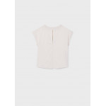 Mayoral Μπλουζα κοντομανικη σχεδιο μπεζ 26-06010-011 6010