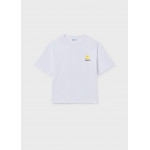 Mayoral Μπλουζα κοντομανικη σχεδιο λευκο 26-06011-016 6011