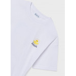 Mayoral Μπλουζα κοντομανικη σχεδιο λευκο 26-06011-016 6011