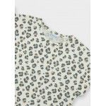 Mayoral Μπλουζα κοντομανικη σταμπωτη μπεζ 26-06012-020 6012