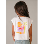 Mayoral Μπλουζα τιραντες σχεδιο λευκο 26-06014-094 6014