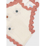 Mayoral Τοπ πλεκτο λουλουδια μπεζ πορτο 26-06021-034 6021