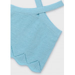 Mayoral Τοπ πλεκτο halter γαλαζιο 26-06024-045 6024