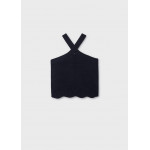 Mayoral Τοπ πλεκτο halter μαυρο 26-06024-046 6024